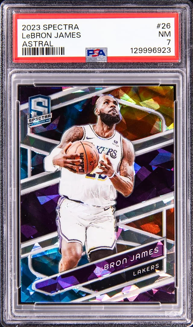 2023-24 Panini Spectra LeBron James Astral #26 card image
