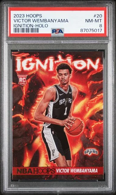 2023-24 Panini Victor Wembanyama NBA Hoops Presentations #20 card image