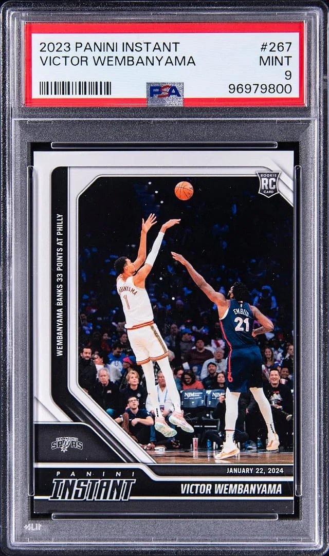 2023-24 Panini Victor Wembanyama Instant #267 card image
