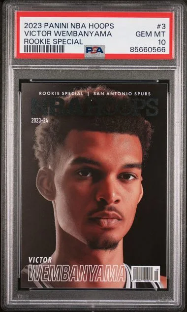 2023-24 Panini Victor Wembanyama NBA Hoops Special #3 card image