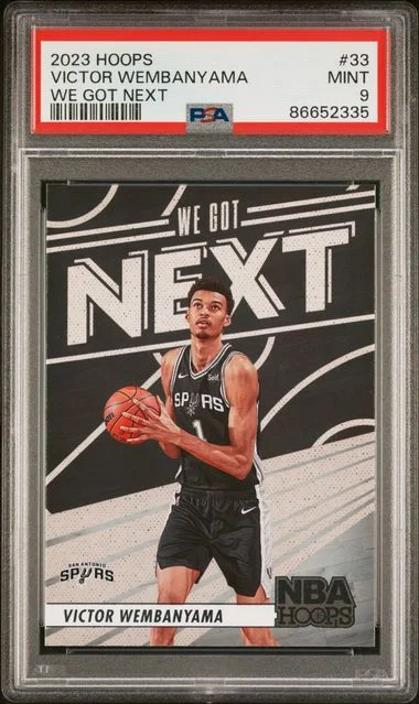 2023-24 Panini Victor Wembanyama NBA Hoops We Got Next #33 card image