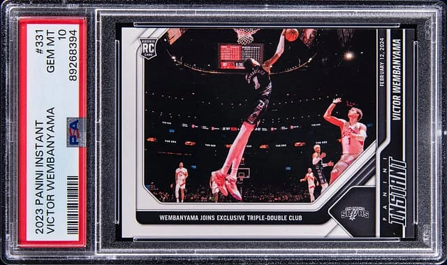 2023-24 Panini Victor Wembanyama Instant #331 card image