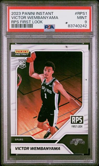 2023-24 Panini Victor Wembanyama Instant RPS First Look #RPS1 card image