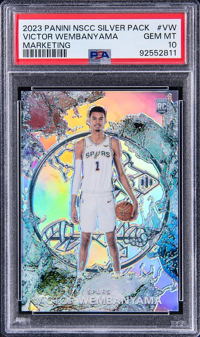 2023-24 Panini Victor Wembanyama NSCC Silver Pack Marketing #VW card image