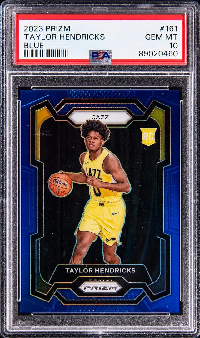 2023-24 Prizm Taylor Hendricks Blue #161 card image