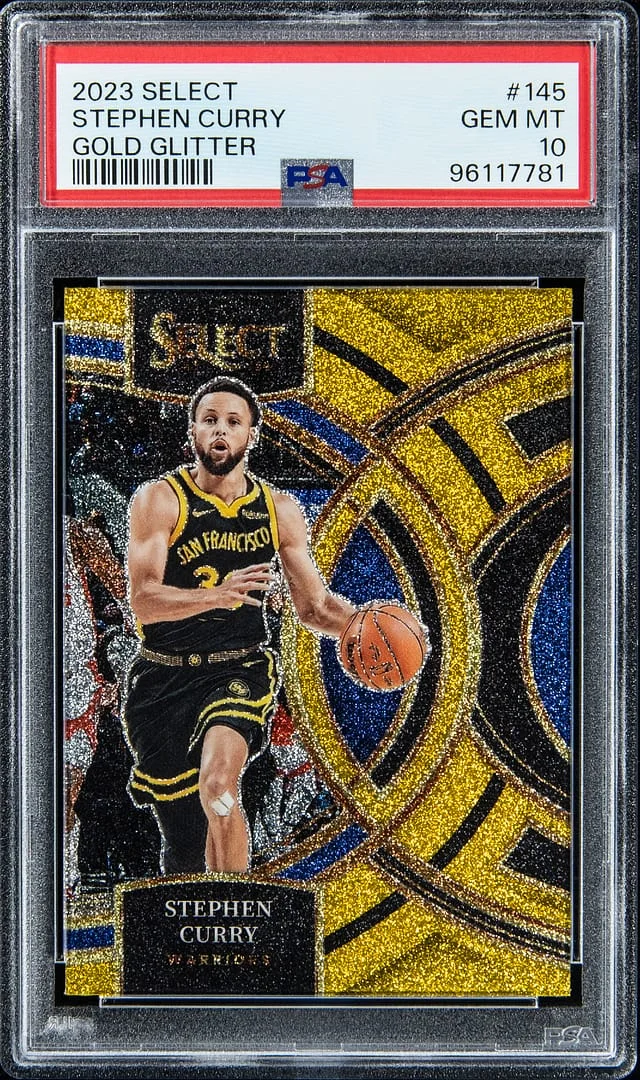 2023-24 Select Steohen Curry Gold Glitter #145 card image