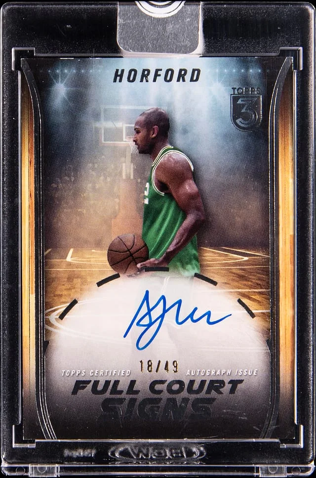 2023-24 Topps Al Horford 3 Full Court Signs #FCS-AH card image