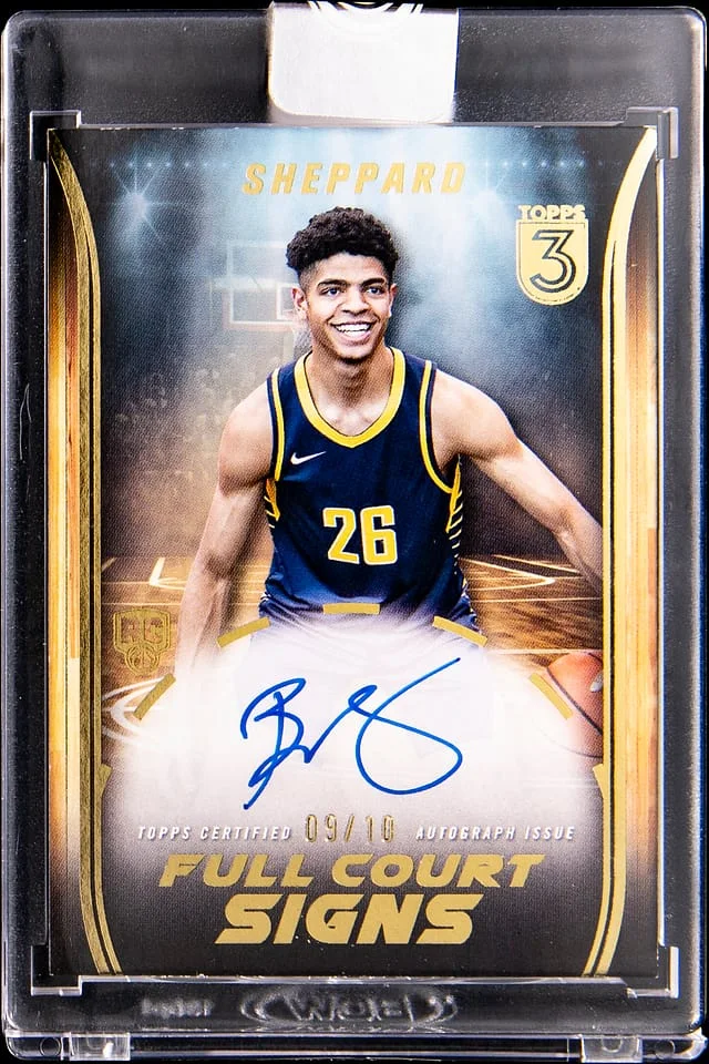 2023-24 Topps Ben Sheppard 3 Full Court Signs #FCS-BS card image