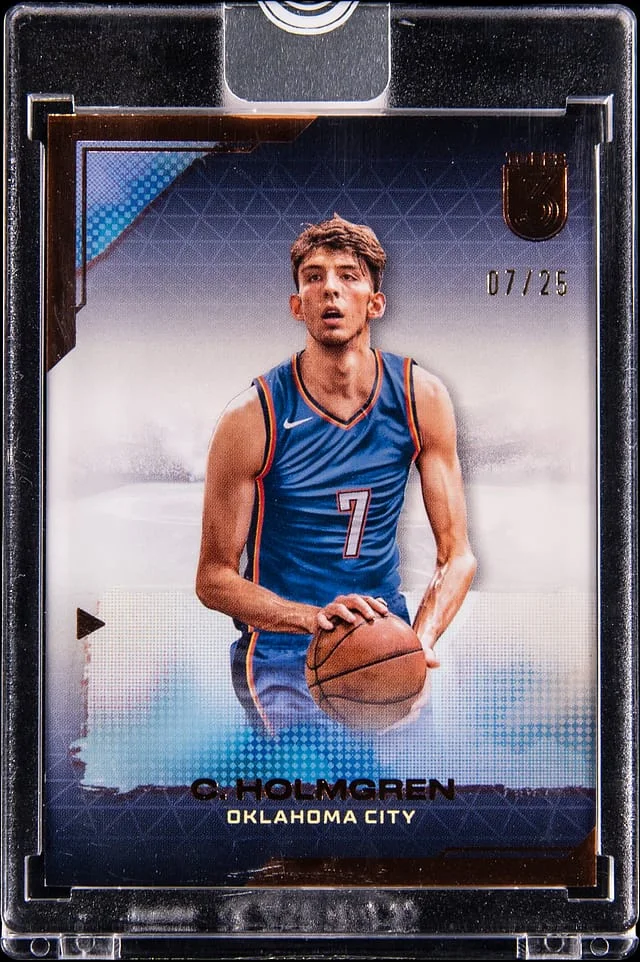 2023-24 Topps Chet Holmgren - Topps Encased 3 Bronze #23 card image