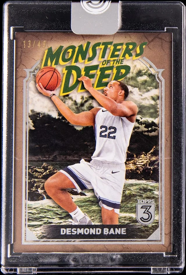 2023-24 Topps Desmond Bane - Topps Encased 3 Monsters Of The Deep #MD-10 card image