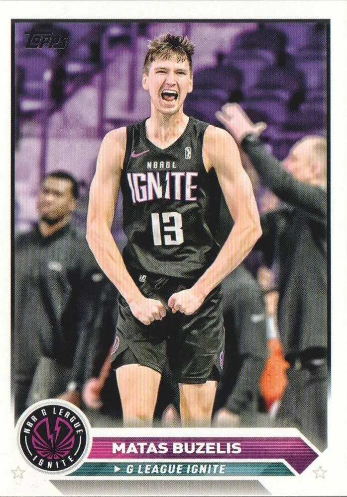2023-24 Topps G-League Matas Buzelis #25 card image