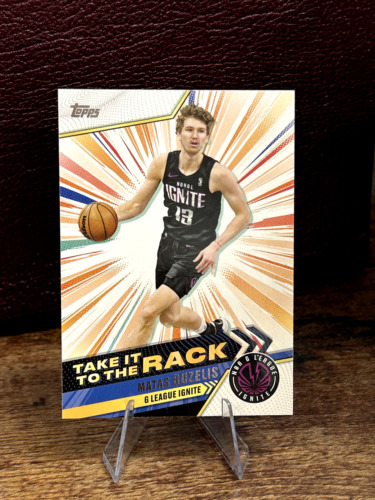 2023-24 Topps G-League Matas Buzelis Take It to the Rack #TTR-3 card image