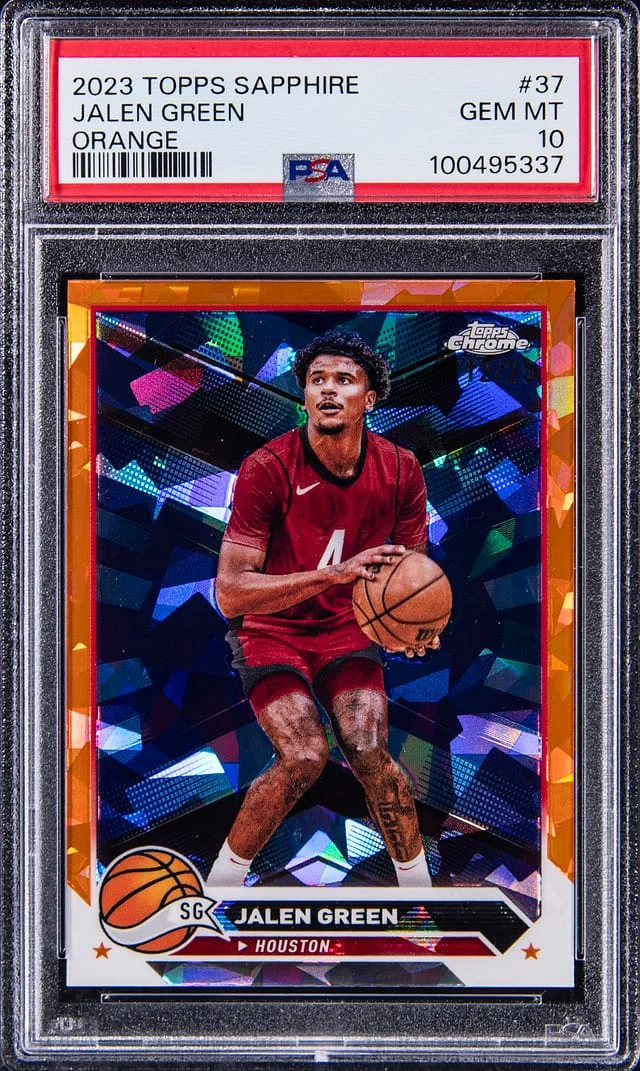 2023-24 Topps Jalen Sapphire Orange #37 card image
