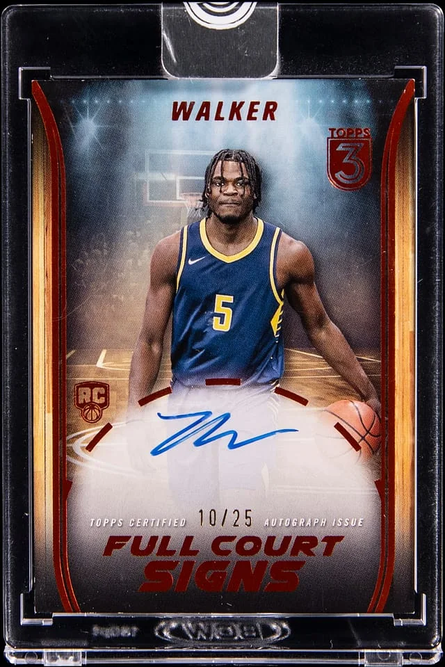 2023-24 Topps Jarace Walker 3 Full Court Signs #FCS-JWA card image