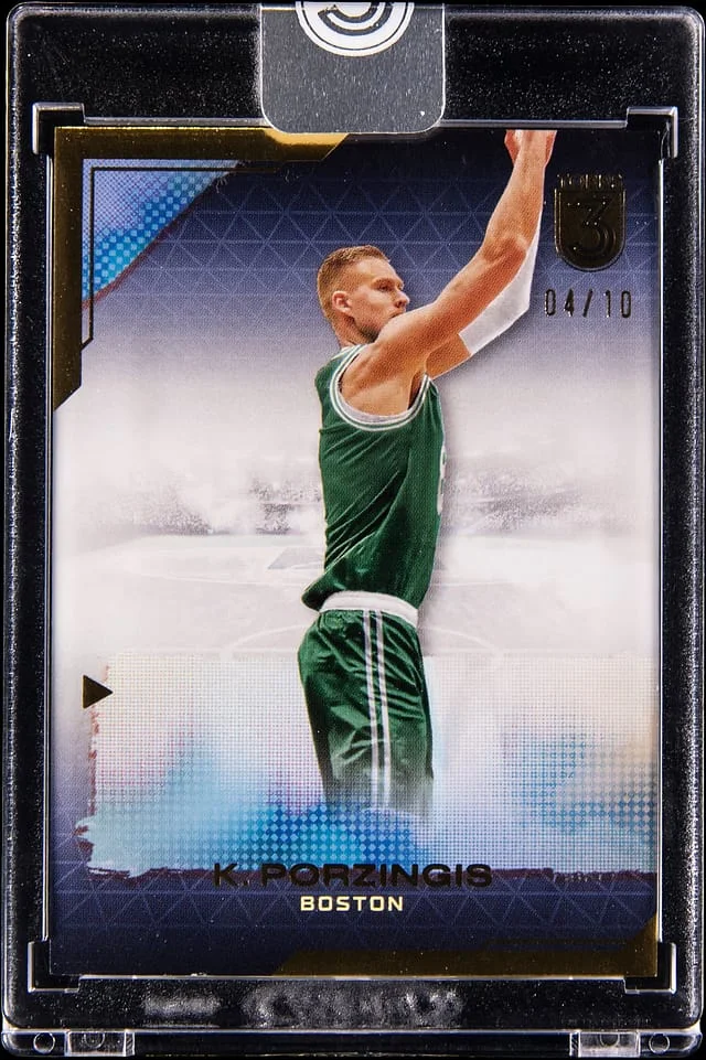 2023-24 Topps Kristaps Porzingis - Topps Encased 3 Gold #85 card image