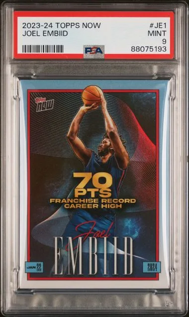 2023-24 Topps Now Joel Embiid #JR1 card image