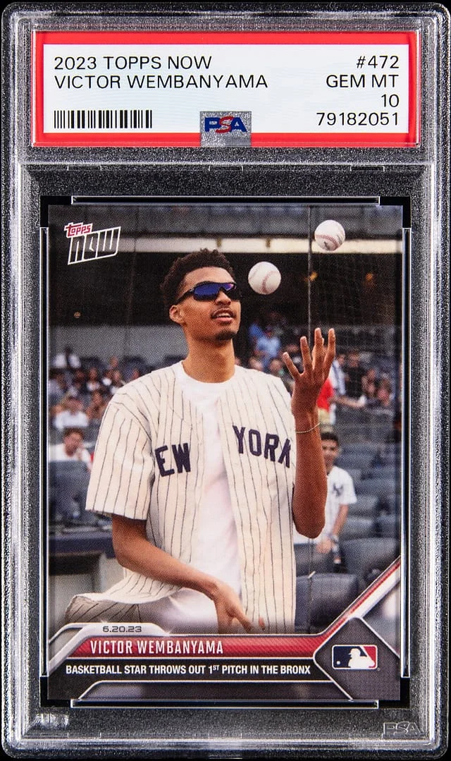 2023-24 Topps Now Victor Wembanyama #427 card image