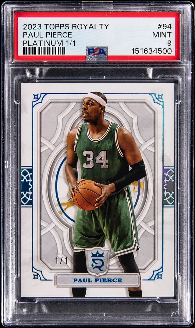 2023-24 Topps Paul Pierce Royalty Platinum #94 card image