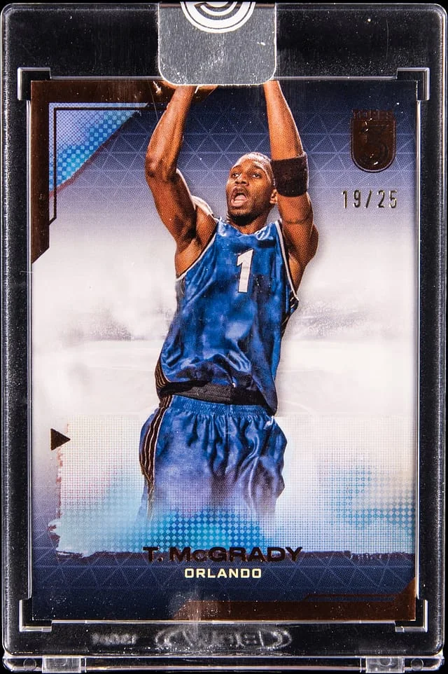 2023-24 Topps Tracy McGrady - Topps Encased 3 Bronze #18 card image