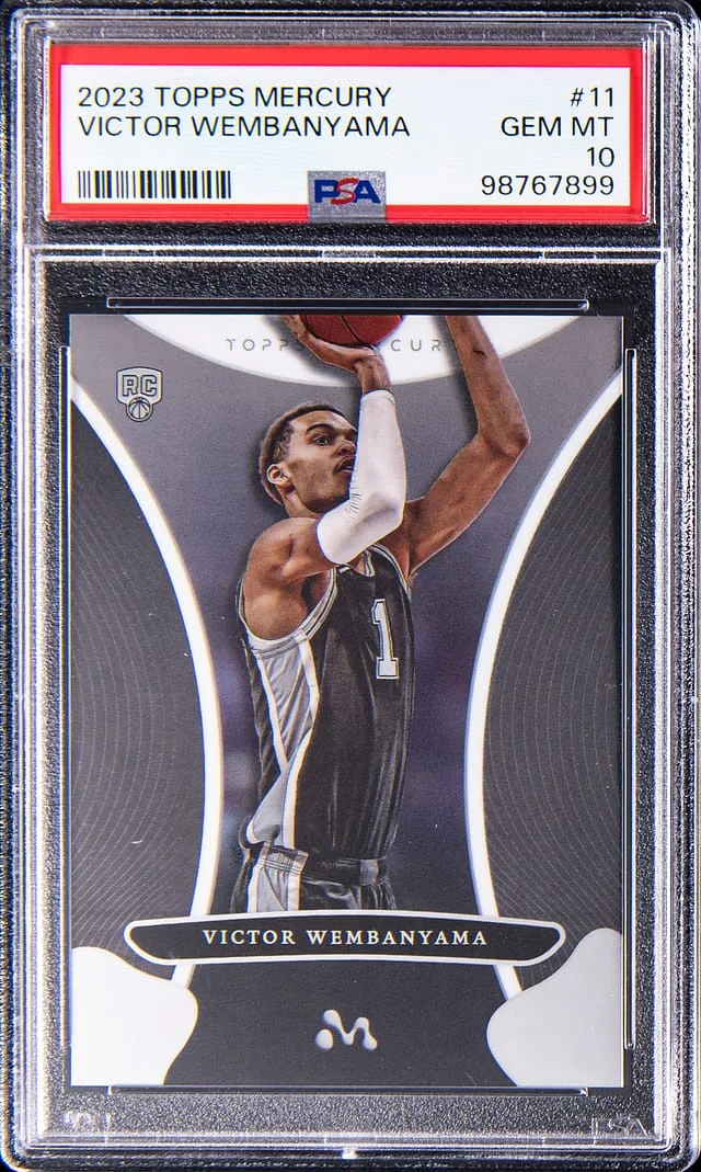 2023-24 Topps Victor Wembanyama Mercury #11 card image