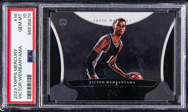 2023-24 Topps Victor Wembanyama Mercury #18 card image