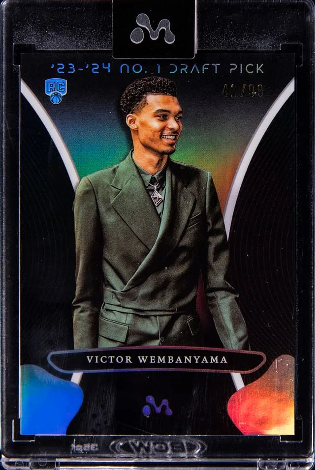 2023-24 Topps Victor Wembanyama - Topps Encased Mercury Refractor #2 card image