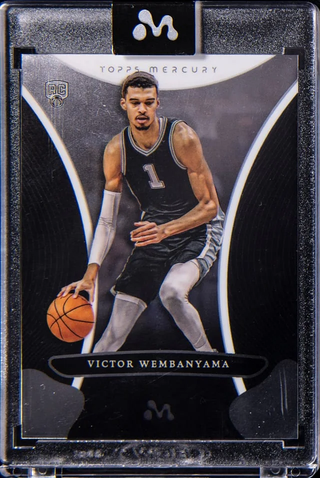 2023-24 Topps Victor Wembanyama - Topps Encased Mercury #4 card image