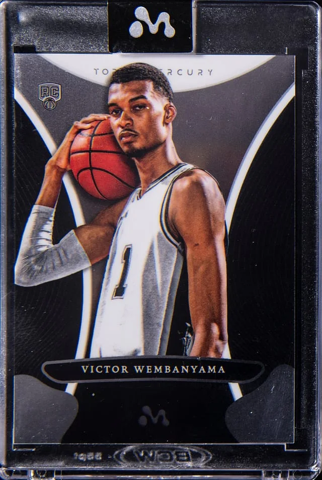 2023-24 Topps Victor Wembanyama - Topps Encased Mercury #9 card image