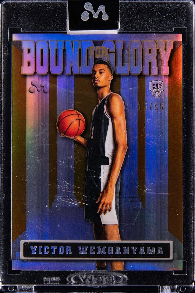2023-24 Topps Victor Wembanyama - Topps Encased Mercury Bound For Glory #VW-5 card image
