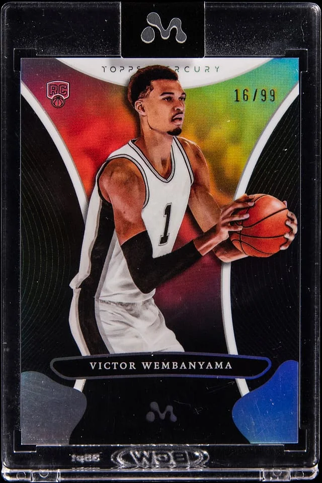 2023-24 Topps Victor Wembanyama - Topps Sealed Mercury Refractor #8 card image
