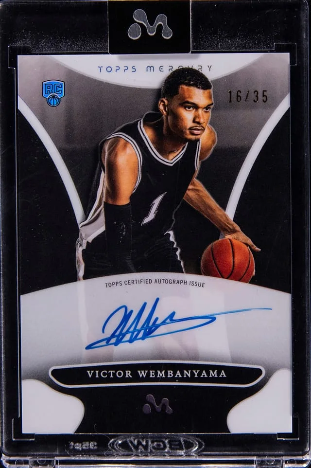 2023-24 Topps Victor Wembanyama Mercury #WA-6 card image