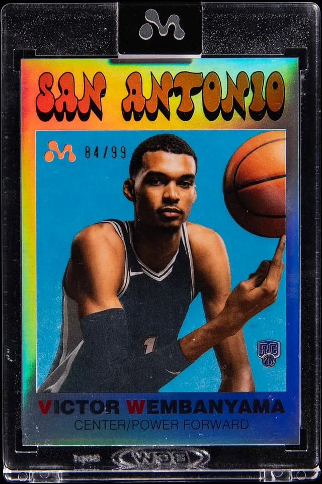 2023-24 Topps Victory Wembanyama - Topps Encased Mercury #VW-8 card image