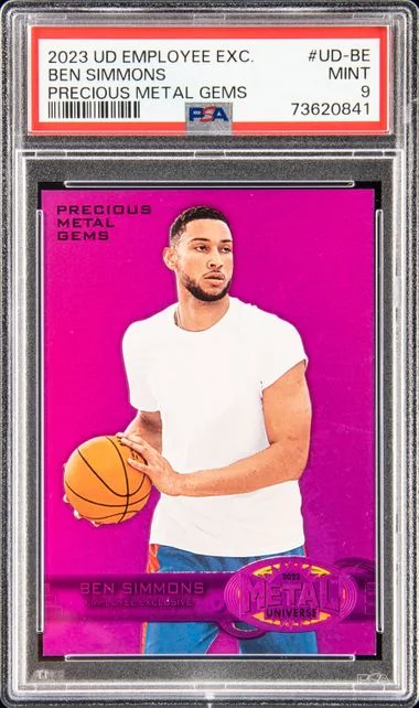 2023-24 Upper Deck Ben Simmons Employee Exclusive Precious Metal Gems #Ud-Be card image