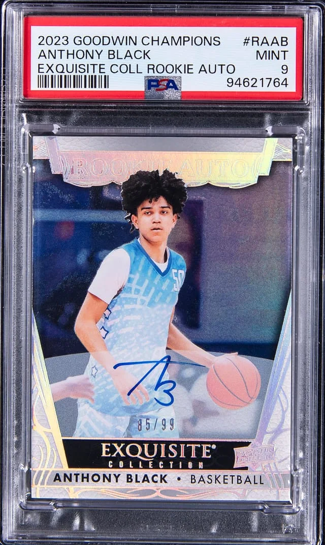 2023-24 Upper Deck Goodwin Champions Anthony Exquisite Collection Autograph #RA-AB card image