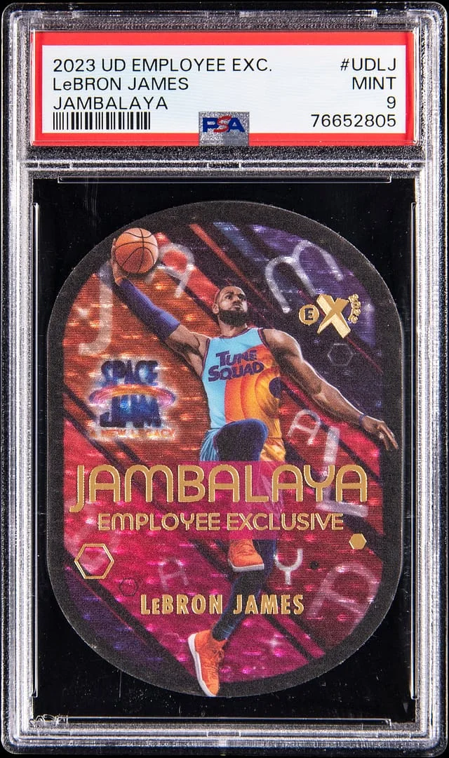 2023-24 Upper Deck LeBron James Employee Exclusive Jambalaya #UD-LJ card image