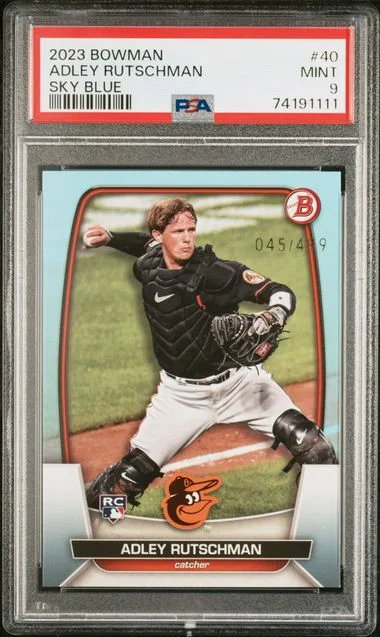 2023 Bowman Adley Rutschman Mega Box Chrome #40 card image