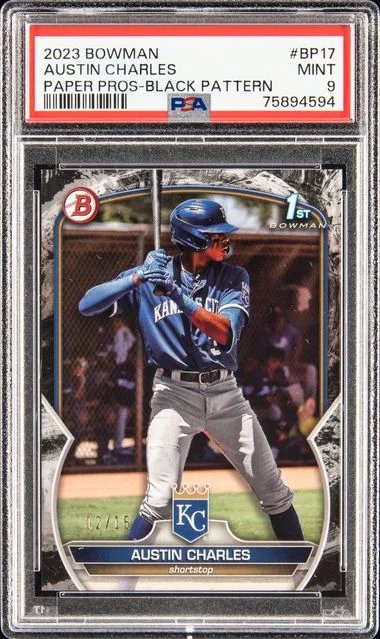 2023 Bowman Austin Charles Paper Prospects #BP17 card image