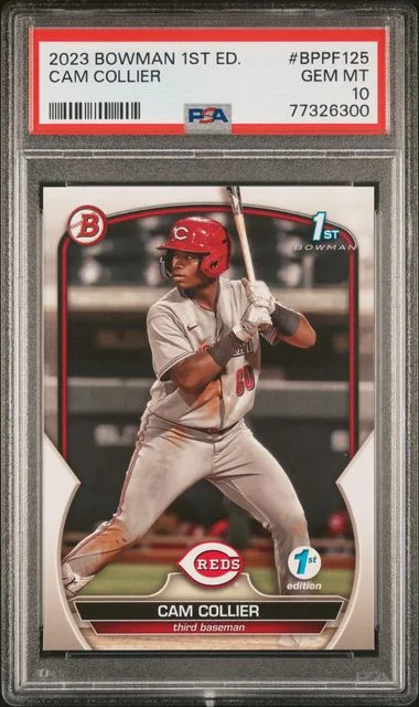 2023 Bowman Cam Collier 1st Edition #BPPF-125 card image