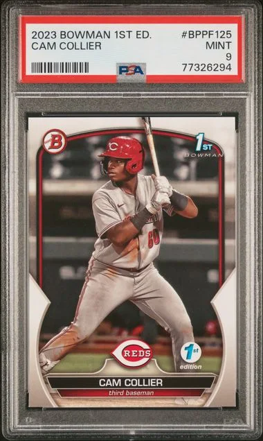 2023 Bowman Cam Collier 1st Edition #Bppf125 card image