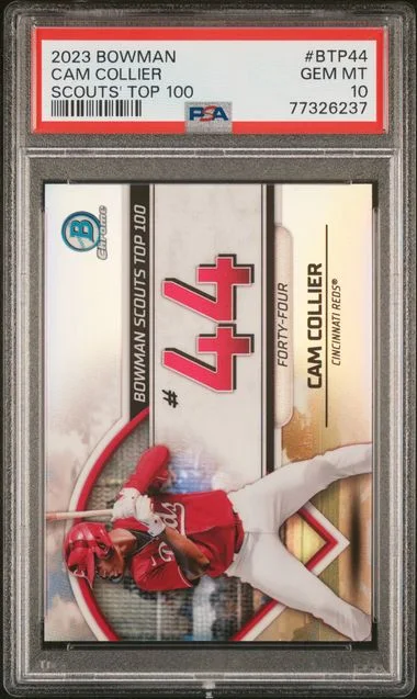 2023 Bowman Cam Collier Scouts' Top 100 #BTP-44 card image
