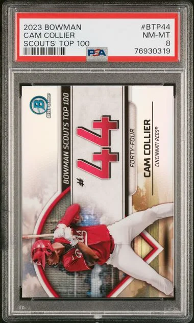 2023 Bowman Cam Collier Scouts' Top 100 #BTP44 card image