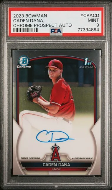 2023 Bowman Chrome Caden Dana Prospect Autographs #CPA-CD card image