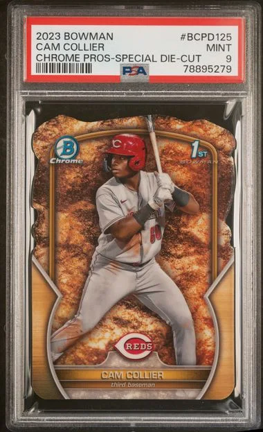 2023 Bowman Chrome Cam Collier Special Die-Cut #BCD-125 card image