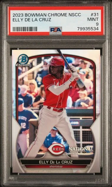 2023 Bowman Chrome Elly De La Cruz National #31 card image