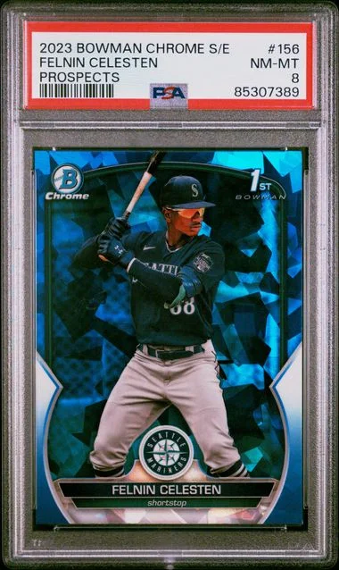 2023 Bowman Chrome Felnin Celesten Edition Prospects #156 card image