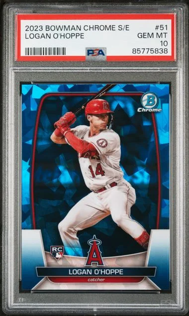 2023 Bowman Chrome Logan O'Hoppe Edition #51 card image