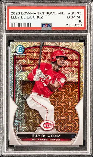 2023 Bowman Chrome Mega Box Elly De La Cruz #65 card image