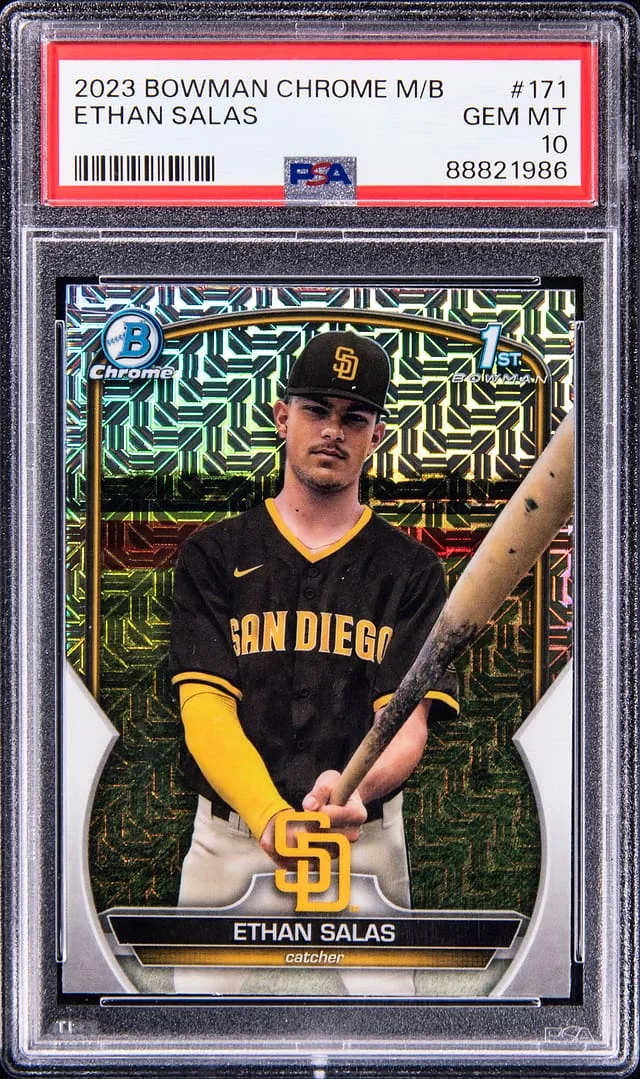 2023 Bowman Chrome Mega Box Ethan Salas #171 card image