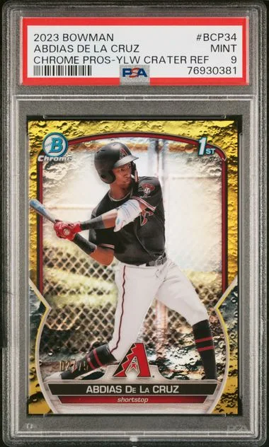 2023 Bowman Chrome Prospects Abdias De La Cruz #BCP34 card image