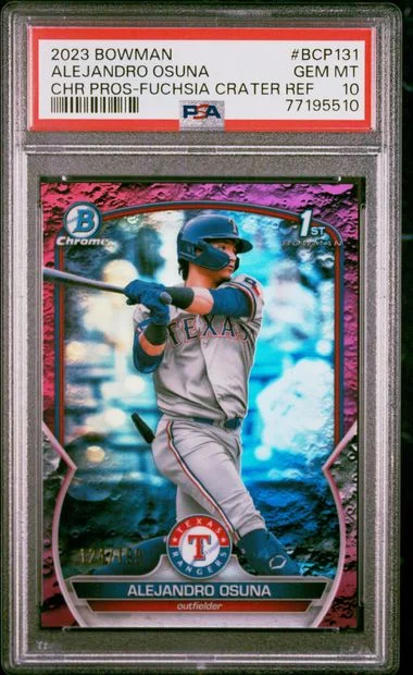 2023 Bowman Chrome Prospects Alejandro Osuna #BCP131 card image